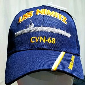 MILITARY U.S. NAVY USS NIMITZ Hat